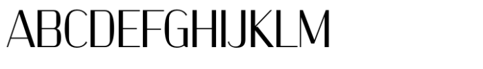 Kinsley Sans Thin Font UPPERCASE