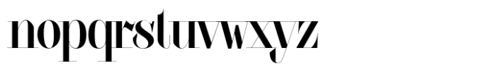 Kintsugi Bold Font LOWERCASE