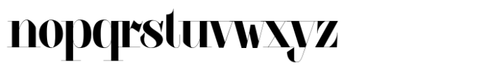 Kintsugi Heavy Font LOWERCASE