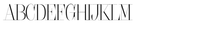 Kintsugi Light Font UPPERCASE