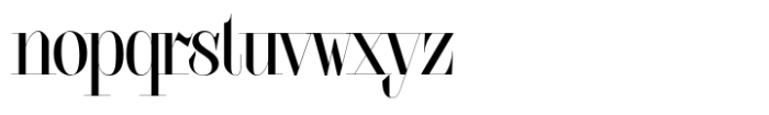 Kintsugi Medium Font LOWERCASE