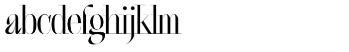 Kintsugi Regular Font LOWERCASE