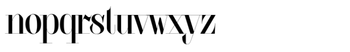 Kintsugi Semi Bold Font LOWERCASE