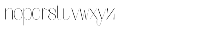 Kintsugi Variable Font LOWERCASE