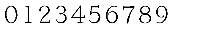 KinutaMincho StdN Light Font OTHER CHARS
