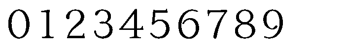 KinutaMincho StdN Regular Font OTHER CHARS