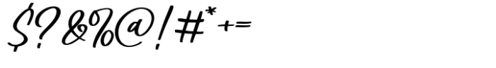 Kiontine Font OTHER CHARS