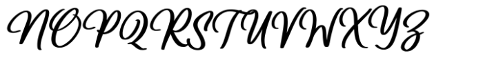 Kiontine Font UPPERCASE