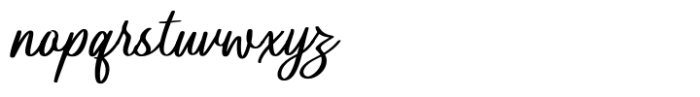 Kiontine Font LOWERCASE