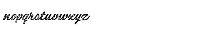Kiosk Script Print Regular Font LOWERCASE
