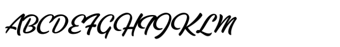 Kiosk Script Regular Font UPPERCASE