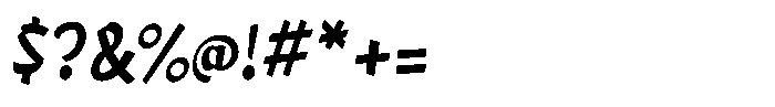 Kiosq Font OTHER CHARS