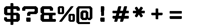 Kiota Mono Font OTHER CHARS