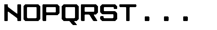 Kiota Mono Font UPPERCASE