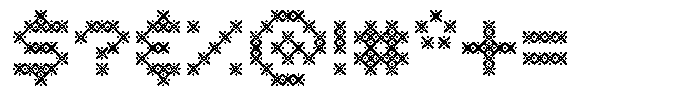 Kiriko Bold Font OTHER CHARS