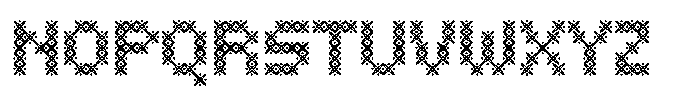Kiriko Bold Font LOWERCASE