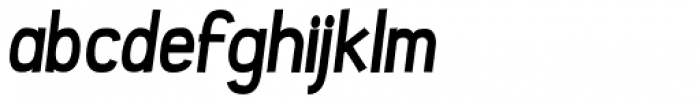 Kirkby Bold Italic Font LOWERCASE