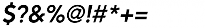 Kirkly Semibold Italic Font OTHER CHARS