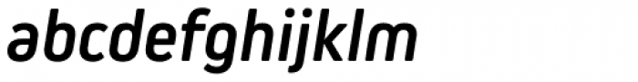 Kiro Bold Italic Font LOWERCASE