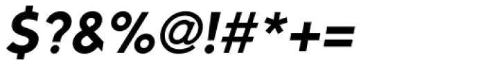 Kirshaw Bold Italic Font OTHER CHARS