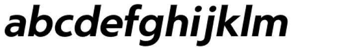 Kirshaw Bold Italic Font LOWERCASE