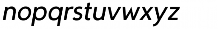 Kirshaw Medium Italic Font LOWERCASE