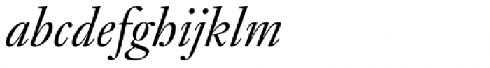 Kis Antiqua Now TH Pro Regular Italic Font LOWERCASE