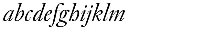 Kis Antiqua Pro Book Italic FONT