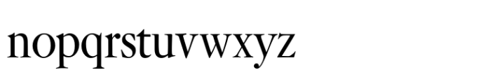 Kis FB Display Regular Font LOWERCASE