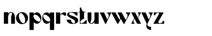 Kisaran Font LOWERCASE