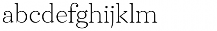 Kisba Thin Font LOWERCASE