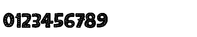 Kissy Face Dots Regular Font OTHER CHARS