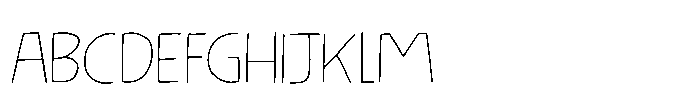 Kissy Face Line Regular Font UPPERCASE