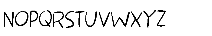 Kissy Face Pencil Regular Font UPPERCASE