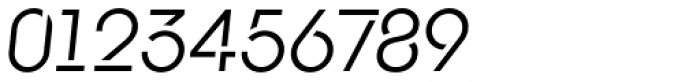 Kitami Regular Oblique Font OTHER CHARS