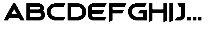 Kitcut L Bold Font UPPERCASE