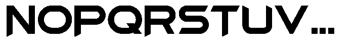 Kitcut L Bold Font UPPERCASE