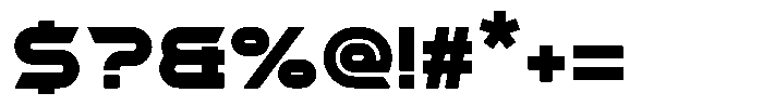 Kitcut L Extra Bold Font OTHER CHARS
