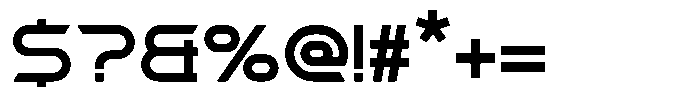 Kitcut M Medium Font OTHER CHARS