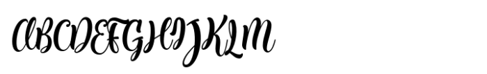 Kite Script Regular Font UPPERCASE