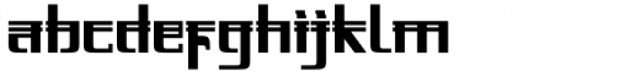 Kitetsu Faux Regular Font LOWERCASE