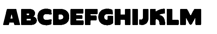 Kitora Font UPPERCASE