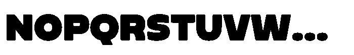 Kitora Font UPPERCASE