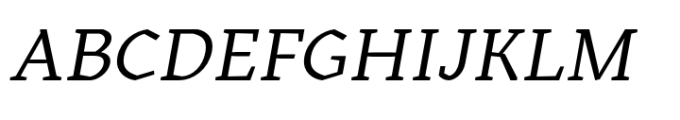 Kitsch Text Italic Font UPPERCASE