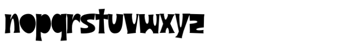 Kittenish Regular Font LOWERCASE