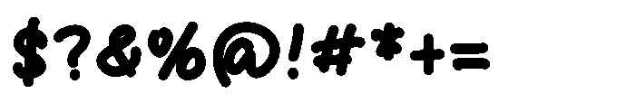 Kitty Meow Font OTHER CHARS