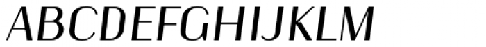 Kiyana Display Regular Oblique Font UPPERCASE