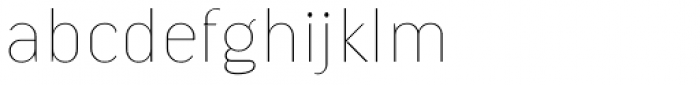 Kiyana Display Thin Font LOWERCASE