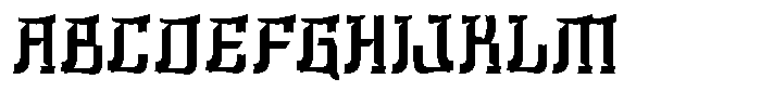 Kiyomori Regular Font UPPERCASE
