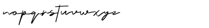 Kiyona Font LOWERCASE